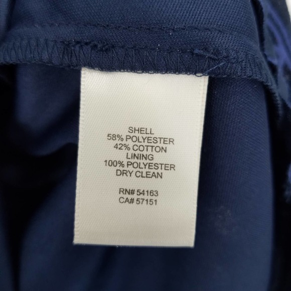 Eliza J Lace A-line Minidress Cocktail Dress In Navy Blue Size 10 NEW WITH TAGS - Picture 5 of 7